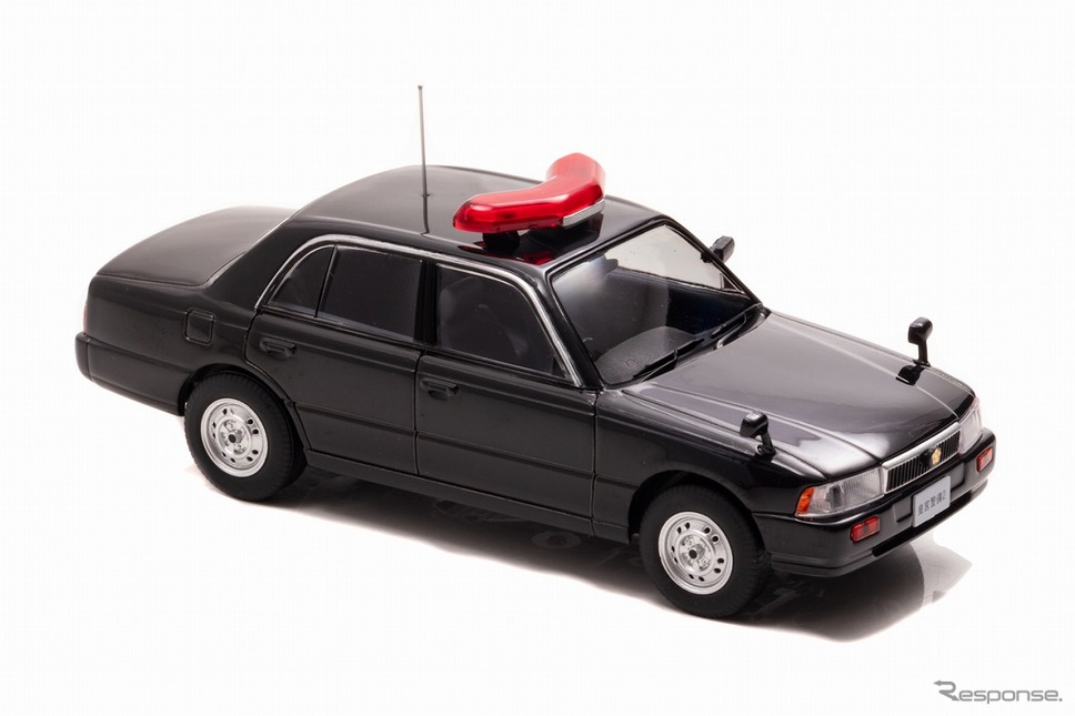 日産 クルー 1998 皇宮警察警備車両（1/43スケールモデル）《写真提供 ヒコセブン》