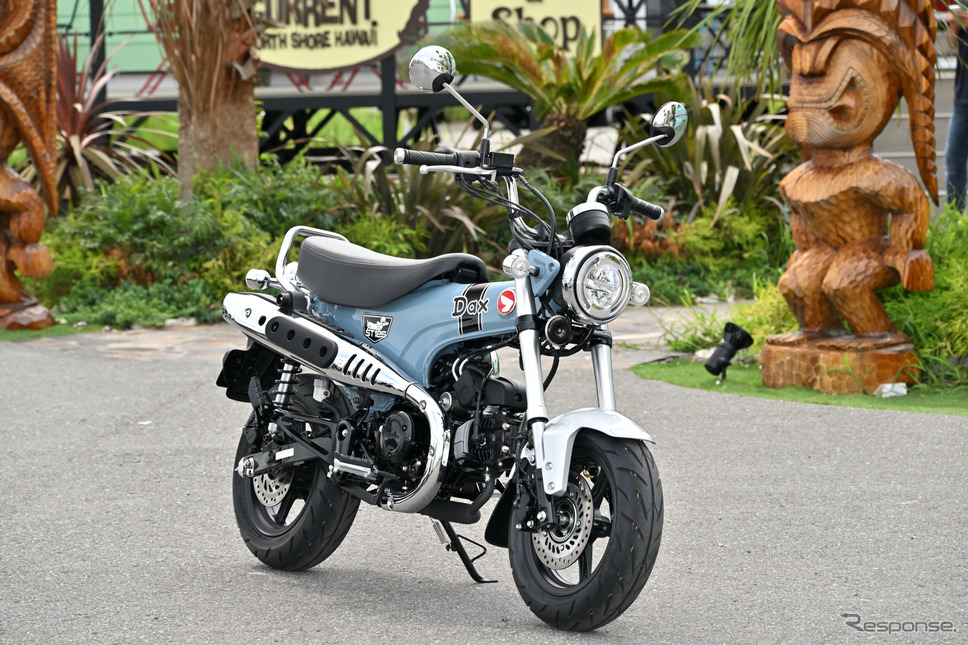 ホンダ ダックス125(パールカデットグレー)《写真撮影 雪岡直樹》