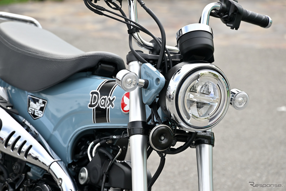ホンダ ダックス125(パールカデットグレー)《写真撮影 雪岡直樹》