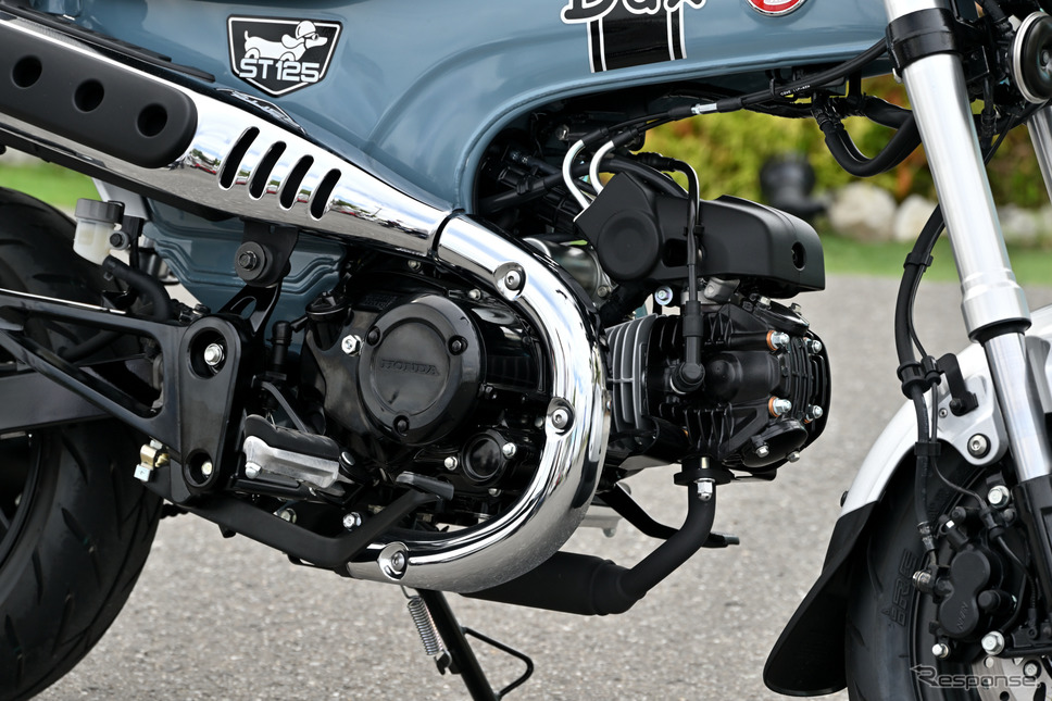ホンダ ダックス125(パールカデットグレー)《写真撮影 雪岡直樹》