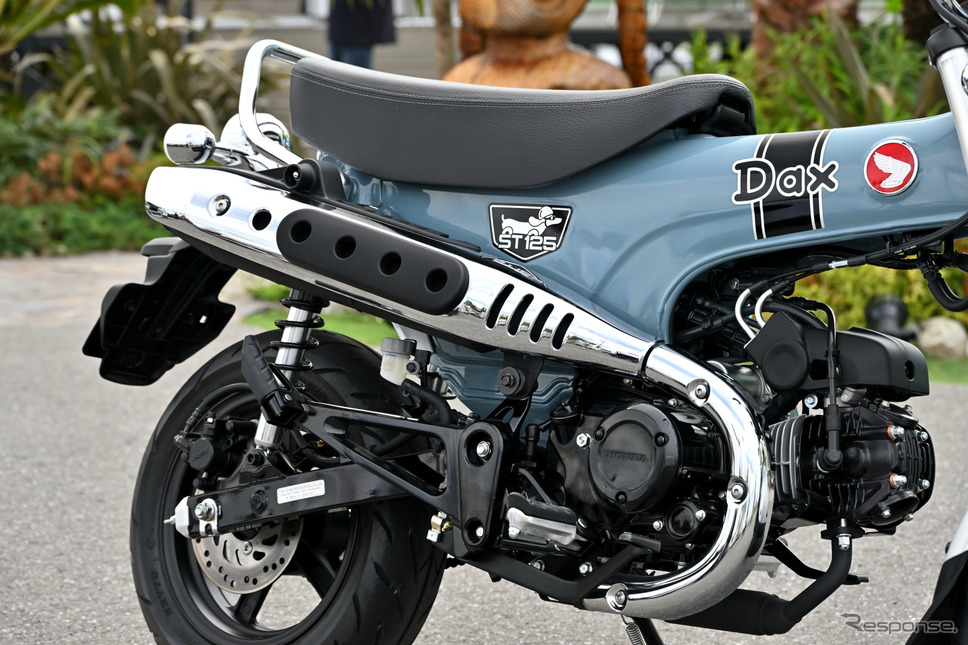 ホンダ ダックス125(パールカデットグレー)《写真撮影 雪岡直樹》