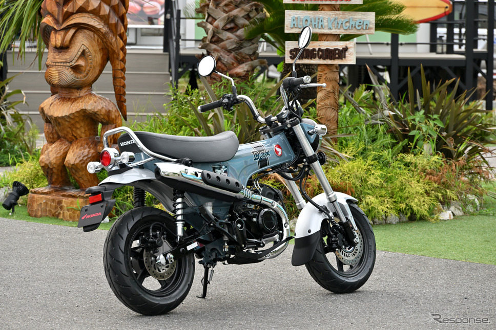 ホンダ ダックス125(パールカデットグレー)《写真撮影 雪岡直樹》
