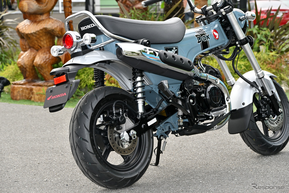 ホンダ ダックス125(パールカデットグレー)《写真撮影 雪岡直樹》