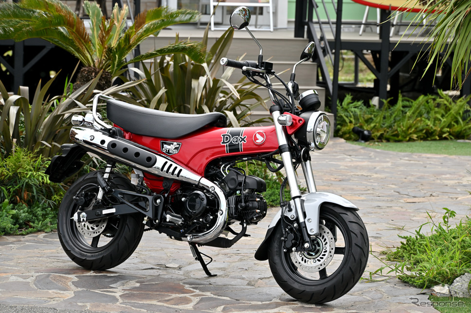ホンダ ダックス125(パールネビュラレッド)《写真撮影 雪岡直樹》