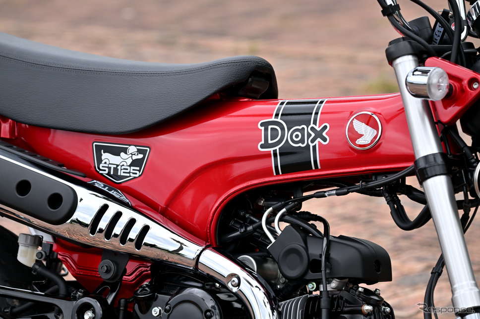 ホンダ ダックス125(パールネビュラレッド)《写真撮影 雪岡直樹》