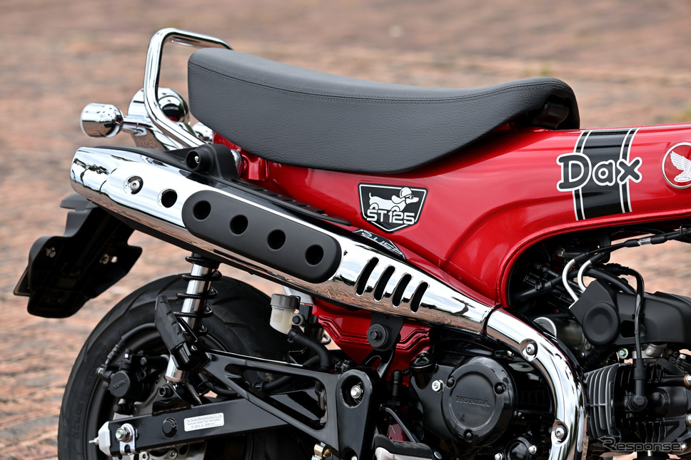 ホンダ ダックス125(パールネビュラレッド)《写真撮影 雪岡直樹》