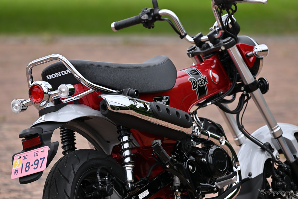 ホンダ ダックス125(パールネビュラレッド)《写真撮影 雪岡直樹》