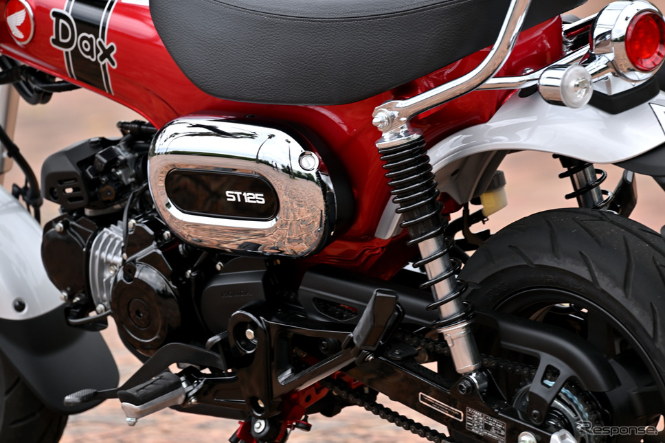 ホンダ ダックス125(パールネビュラレッド)《写真撮影 雪岡直樹》