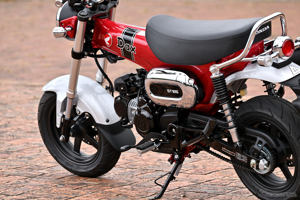 ホンダ ダックス125(パールネビュラレッド)《写真撮影 雪岡直樹》