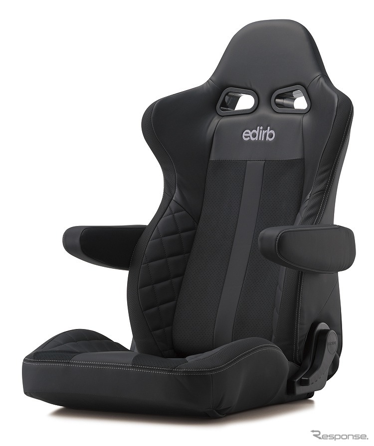 edirb 054V(グレーステッチ + 別売アームレスト)《写真提供 ブリッド》