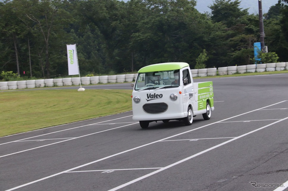 ヴァレオジャパンの48V低電圧ソリューション《撮影 中尾真二》