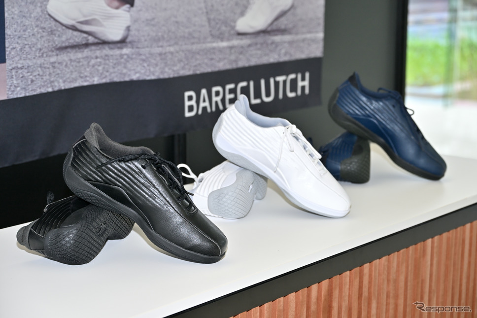 ミズノのドライビングシューズ『BARECLUTCH(ベアクラッチ)』は全3色《写真撮影 雪岡直樹》