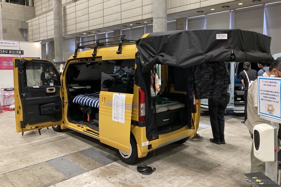 HondaキャンプN-VAN(アソモビ2022)《写真撮影 高木啓》
