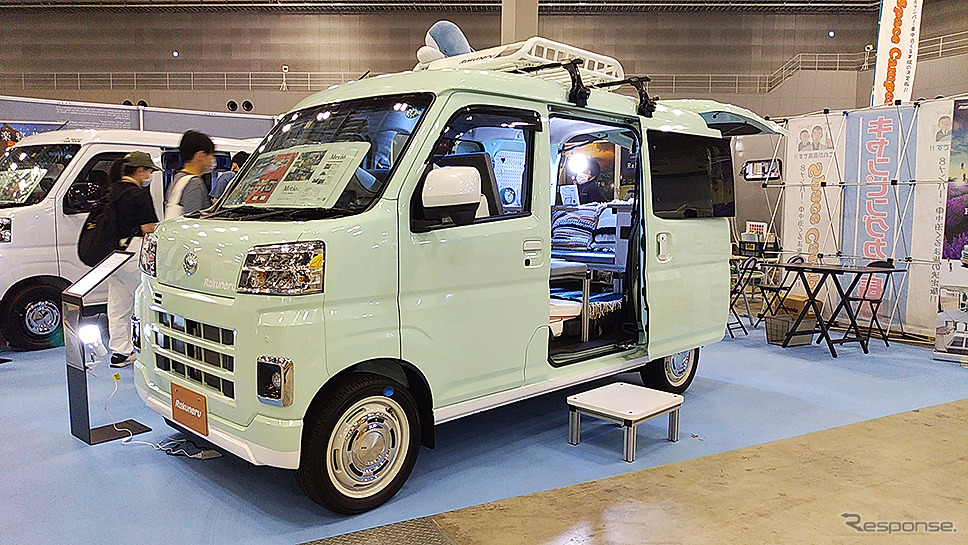 メティオ Rakuneru LiLi ラクネル リリイ(東京キャンピングカーショー2022)《写真撮影 大野雅人》