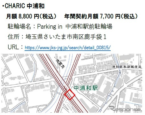 CHARICO 中浦和《図版提供 ジェイアール東日本都市開発》