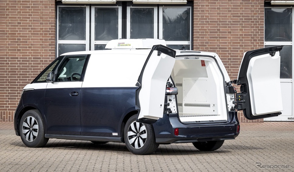 フォルクスワーゲン ID. Buzz カーゴ の冷凍保冷車《photo by VW》
