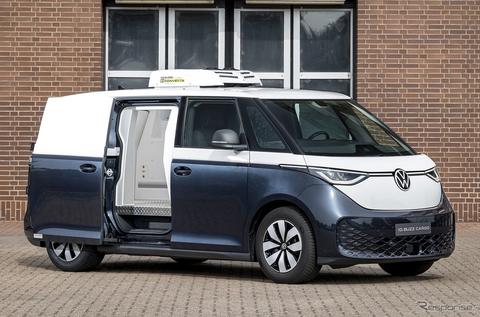 フォルクスワーゲン ID. Buzz カーゴ の冷凍保冷車《photo by VW》