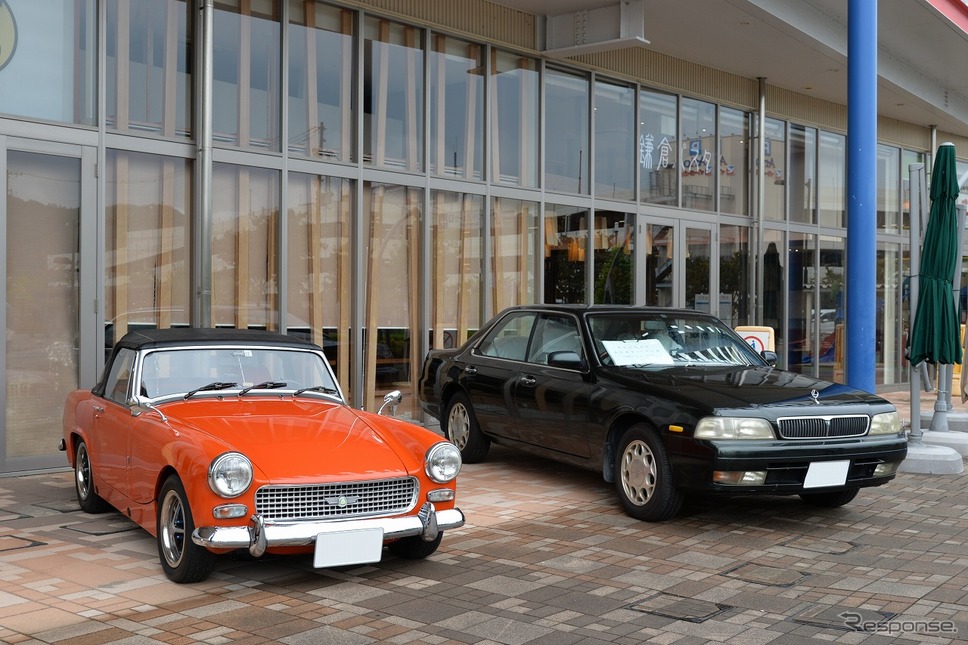 アリオ上田「秋のクラシックカー展示会」《写真撮影 嶽宮三郎》