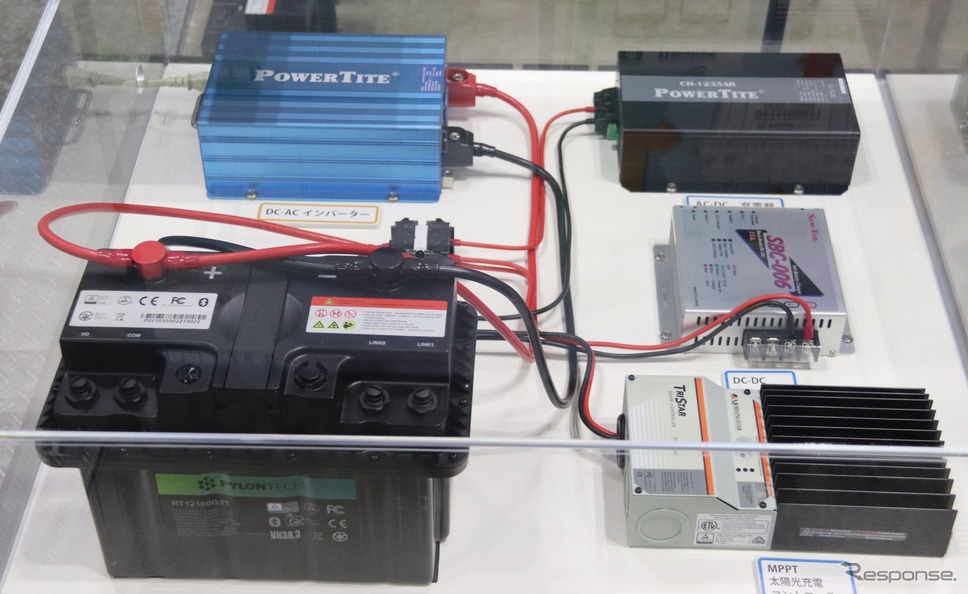 ポータブル電源各種:横浜キャンピングカーショー2022《写真撮影 中尾真二》