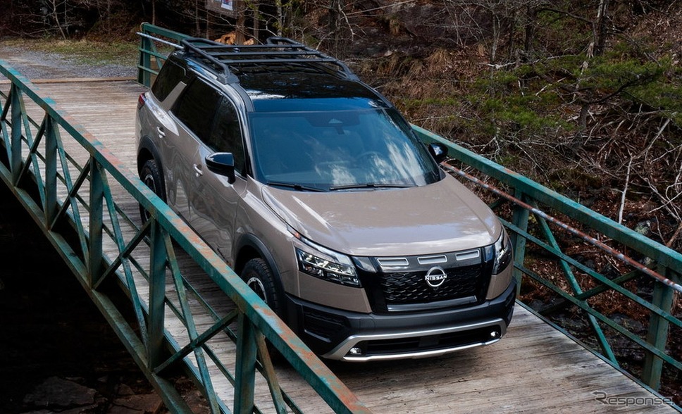 日産 パスファインダー の「ロッククリーク」《photo by Nissan》