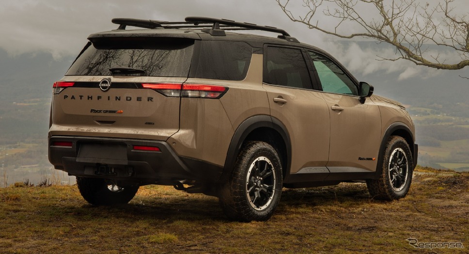 日産 パスファインダー の「ロッククリーク」《photo by Nissan》