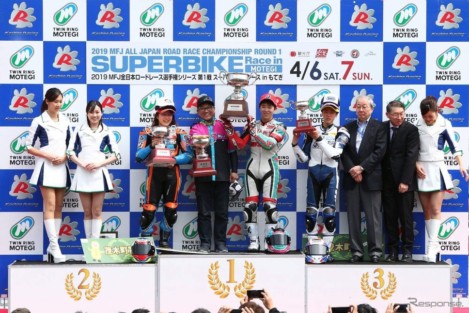 2019年、GP3で獲得した表彰台《写真撮影 Akifumi Nakano》