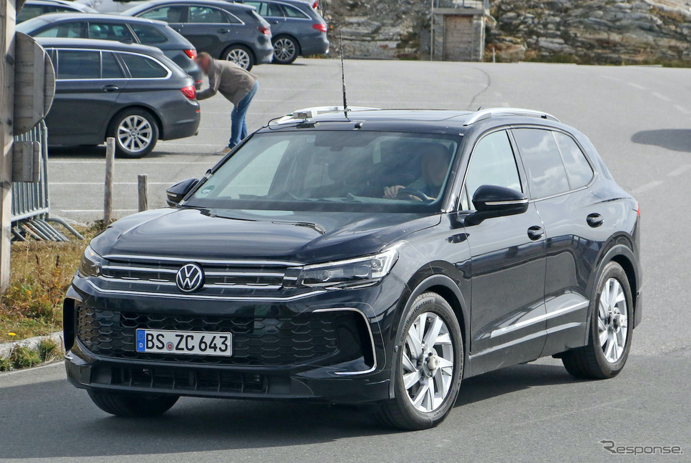 VW ティグアン 次期型プロトタイプ（スクープ写真）《APOLLO NEWS SERVICE》