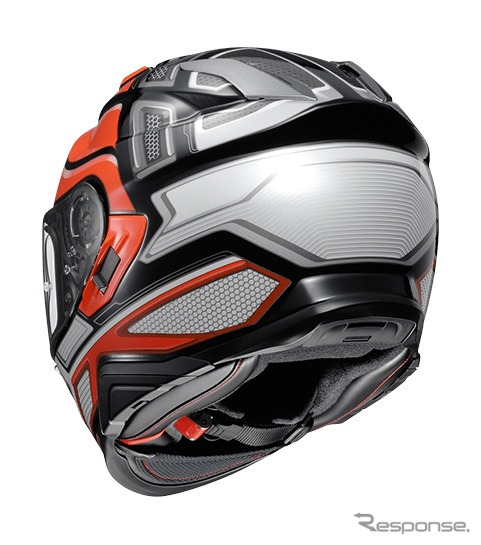 SHOEI GT-エアーII NOTCH(オレンジ/ブラック)《写真提供 SHOEI》