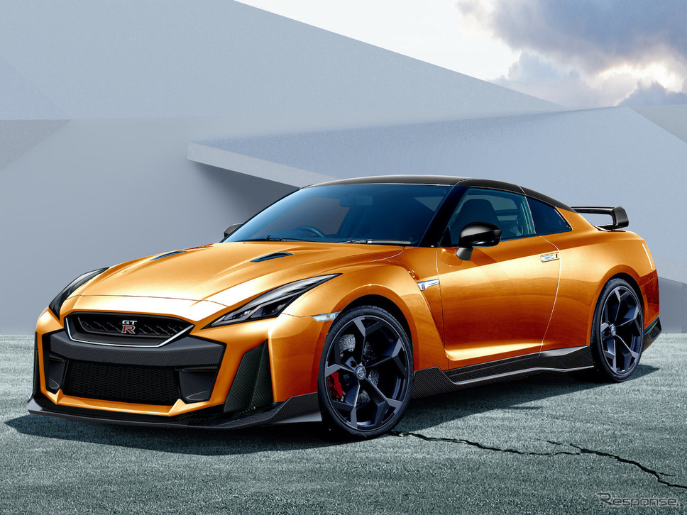 日産 GT-R 改良新型(予想CG)《APOLLO NEWS SERVICE》