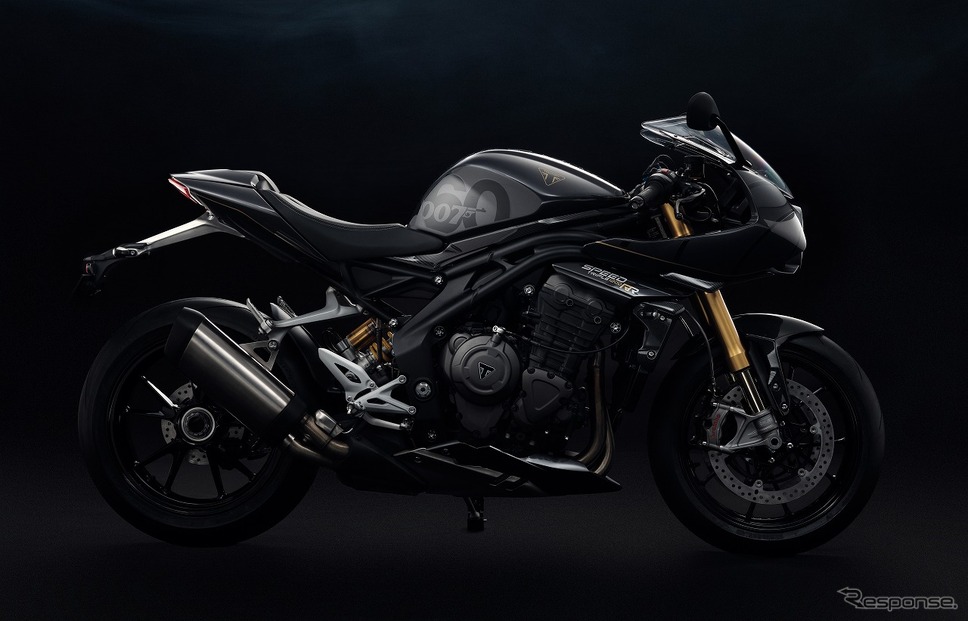 トライアンフ スピードトリプル1200RRボンドエディション《写真提供 トライアンフモーターサイクルズジャパン》