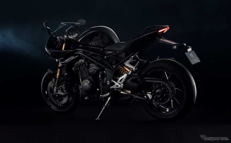 トライアンフ スピードトリプル1200RRボンドエディション《写真提供 トライアンフモーターサイクルズジャパン》