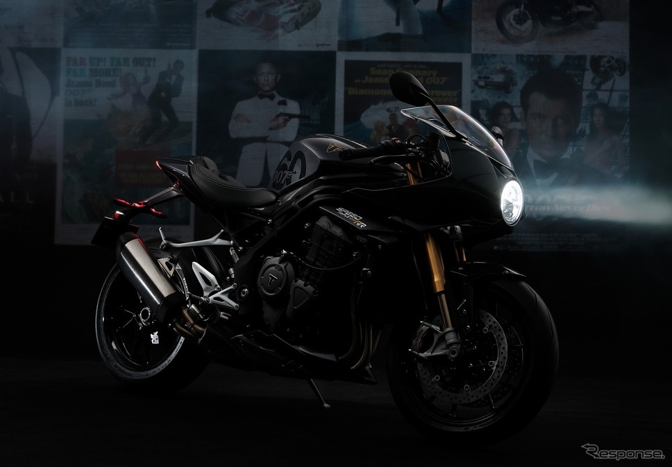 トライアンフ スピードトリプル1200RRボンドエディション《写真提供 トライアンフモーターサイクルズジャパン》