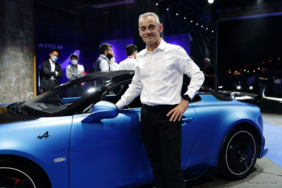 テストドライバーのダヴィッド・プラシュ氏《写真撮影 南陽一浩》