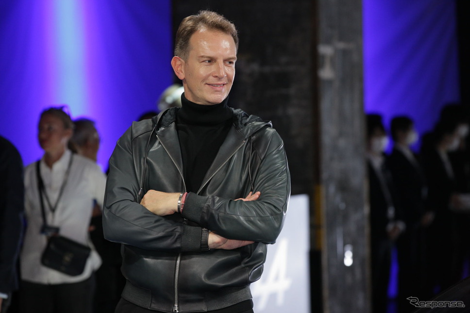 アルピーヌのロラン・ロッシCEO《写真撮影 南陽一浩》