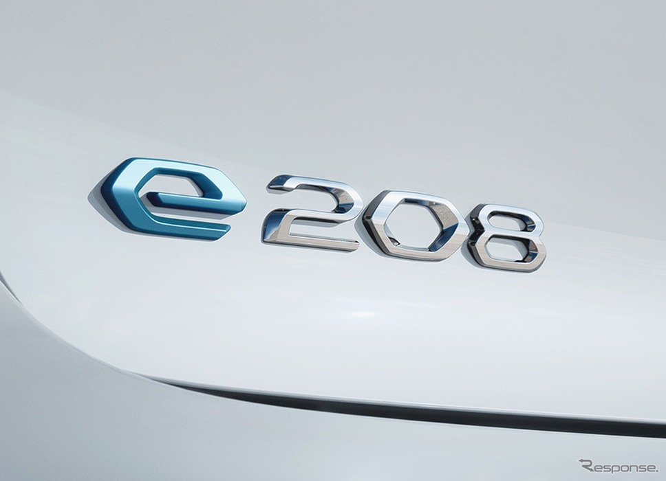 プジョー e-208 の2023年モデル《photo by Peugeot》
