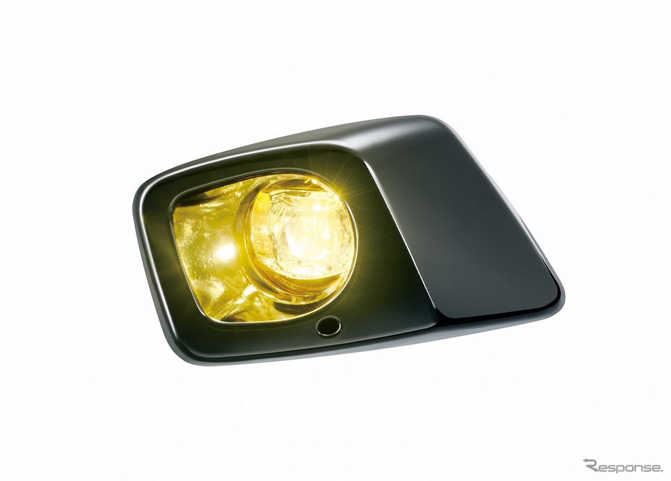 LEDフォグライト（RS用）イエロー 点灯《写真提供 ホンダアクセス》