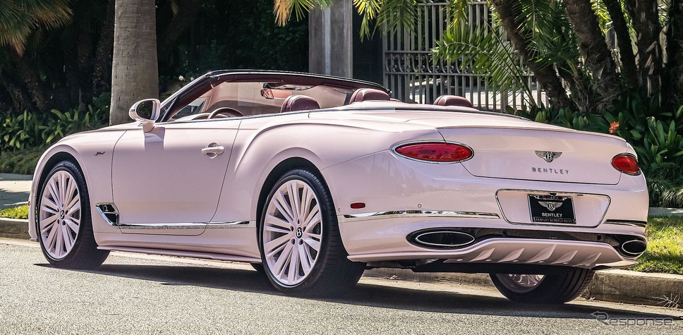 ベントレー・コンチネンタル GTC スピード の「ビバリーヒルズ・コレクション」《photo by Bentley》
