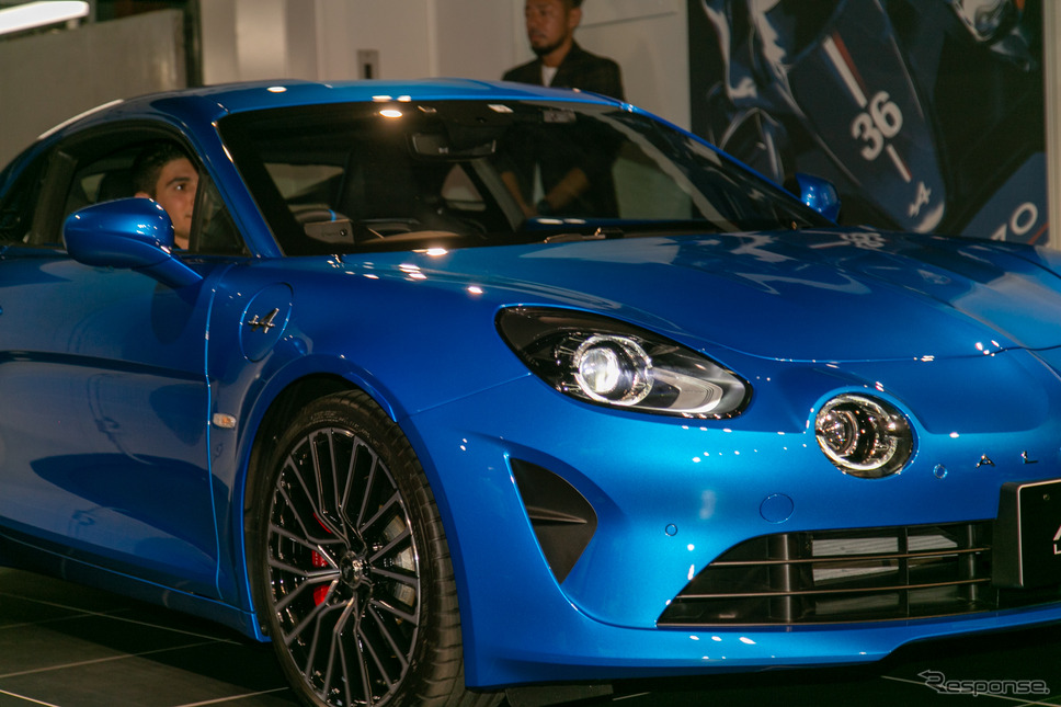 アルピーヌ『A110』日本1000台納車セレモニー《写真撮影 二城利月》