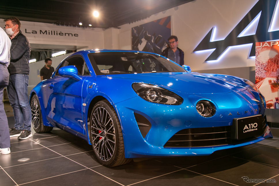 アルピーヌ『A110』日本1000台納車セレモニー《写真撮影 二城利月》