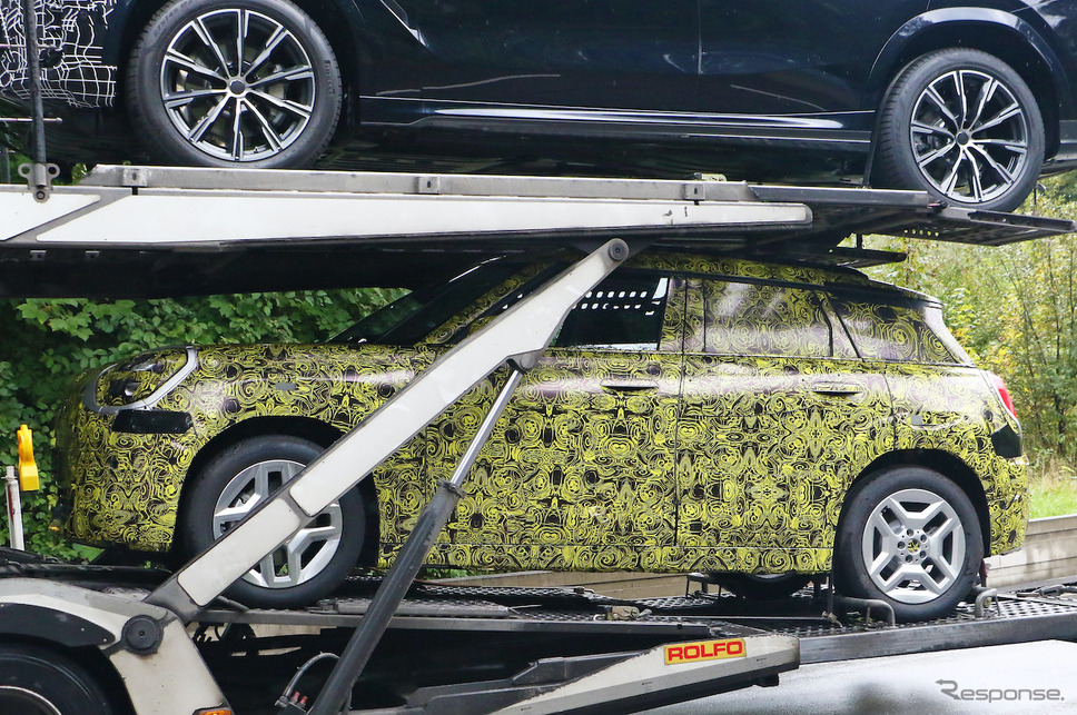 MINI初のクロスオーバーEV『エースマン』(スクープ写真)《APOLLO NEWS SERVICE》
