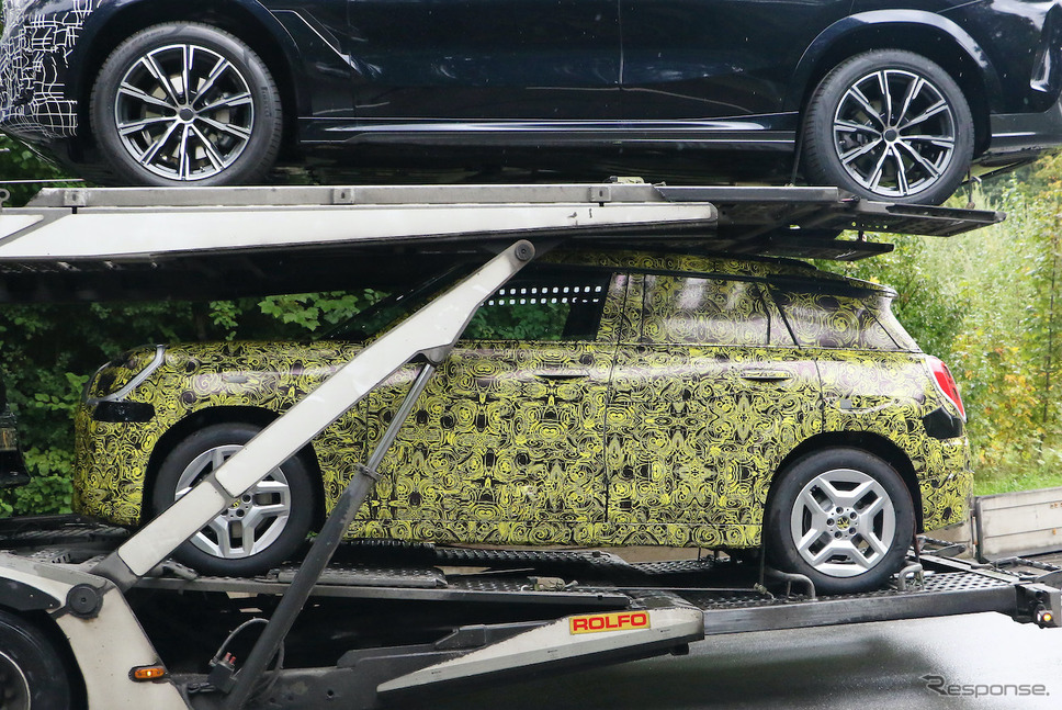 MINI初のクロスオーバーEV『エースマン』(スクープ写真)《APOLLO NEWS SERVICE》