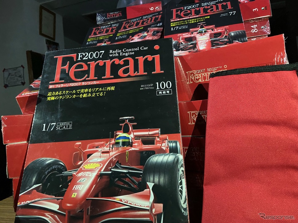週刊フェラーリ、並べると分かる圧倒的な存在感《写真撮影 中野龍太》
