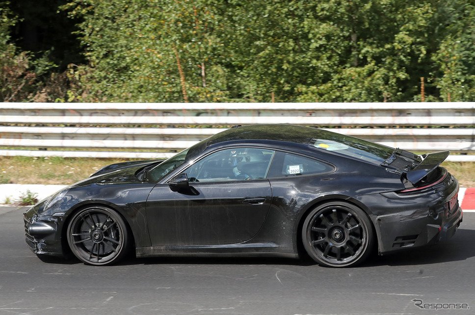 ポルシェ 911 GTS ハイブリッド プロトタイプ(スクープ写真)《APOLLO NEWS SERVICE》