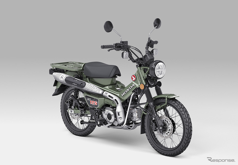 ホンダ CT125 ハンターカブ(パールオーガニックグリーン)《写真提供 本田技研工業》