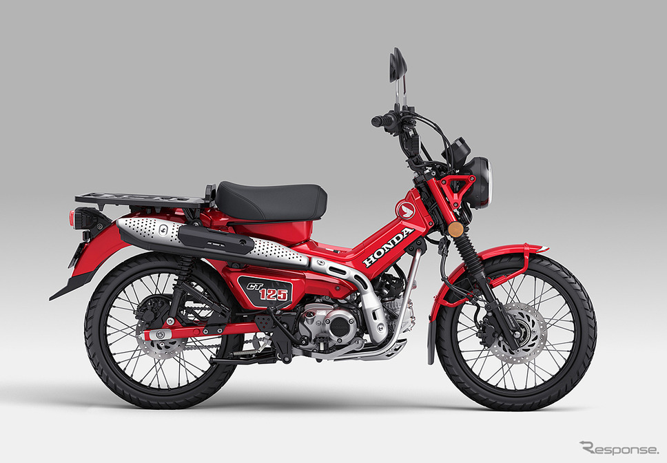 ホンダ CT125 ハンターカブ(グローイングレッド)《写真提供 本田技研工業》
