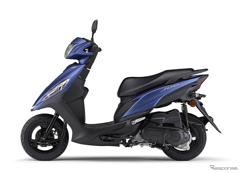 ヤマハ ジョグ125(マットダークパープリッシュブルーメタリック2)《写真提供 ヤマハ発動機》