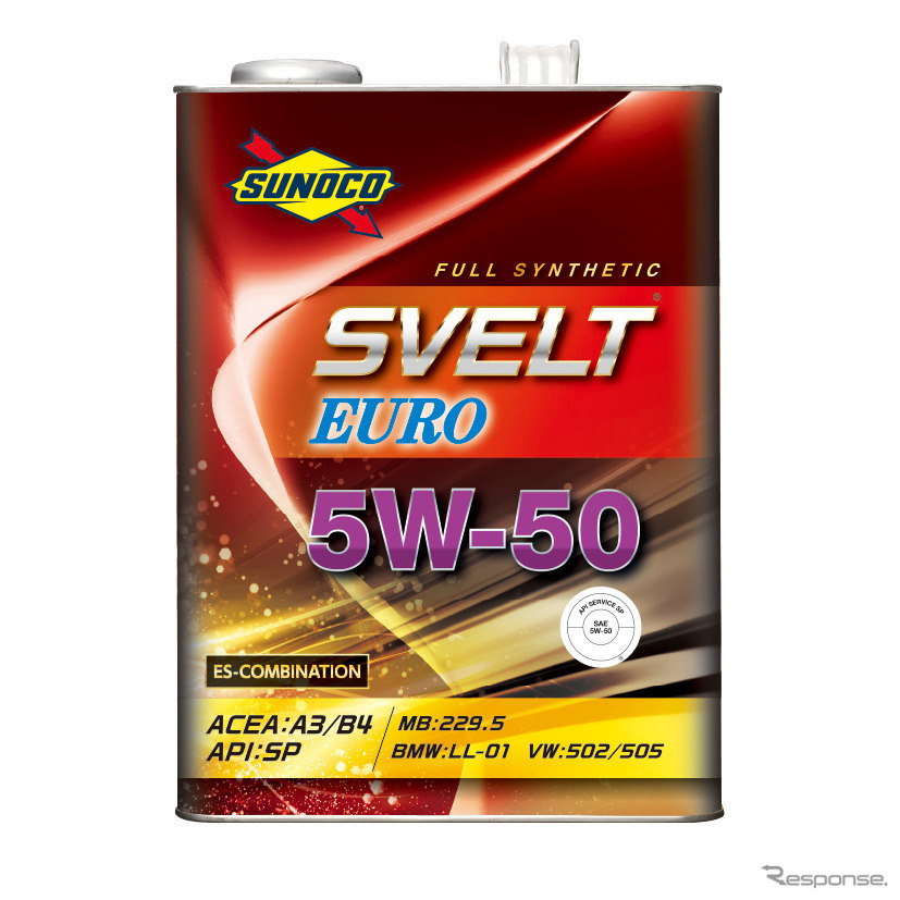 SUNOCO SVELT EURO 5W-50《写真提供 日本サン石油》