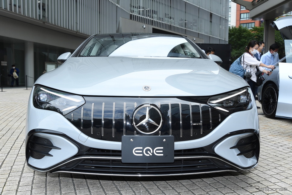 メルセデスベンツAMG EQE 53 4MATIC+《写真撮影 安藤貴史》