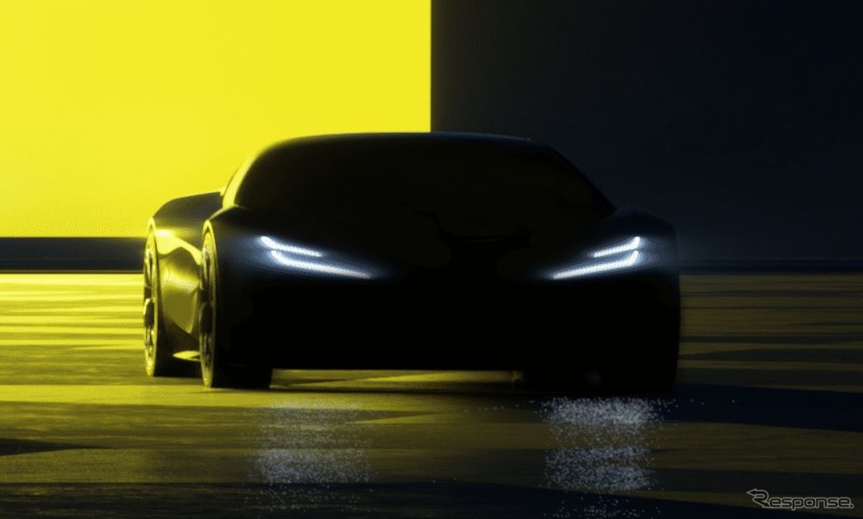 ロータスカーズが開発中の電動モデル。2026年に登場する「タイプ135」というコードネームのEVスポーツカーと見られる《photo by Lotus Cars》