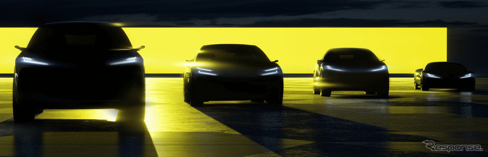 ロータスカーズが開発中の電動4モデル《photo by Lotus》